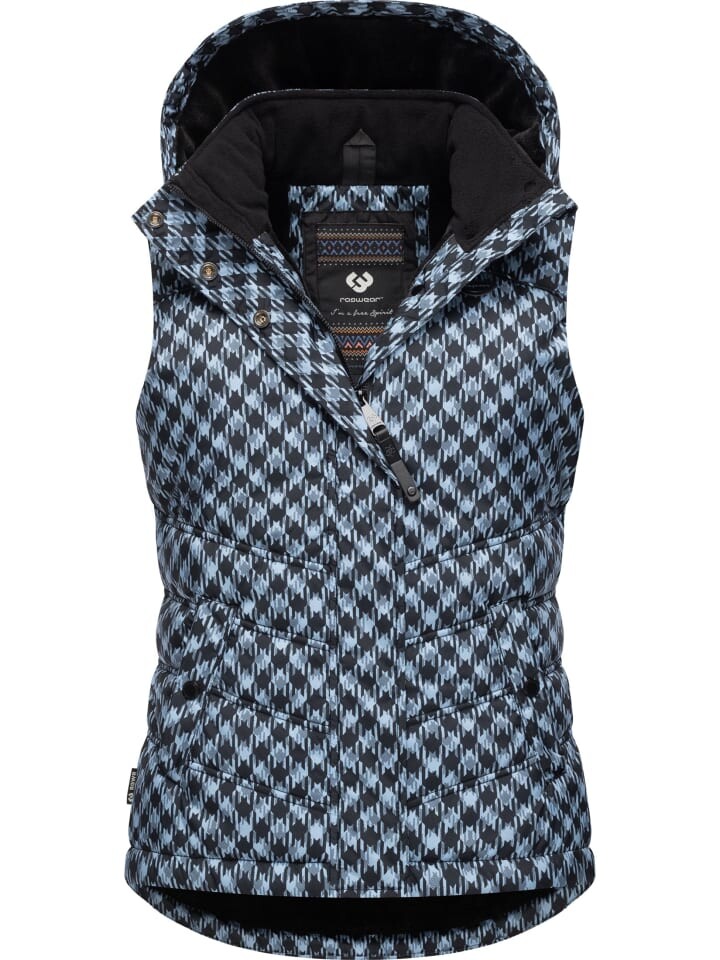 Стеганый жилет ragwear Hesty Print, цвет cloud 
Стеганый жилет ragwear Hesty Print, цвет cloud