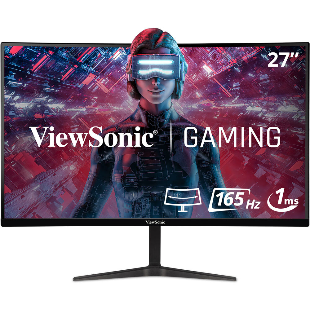 Игровой монитор ViewSonic 27" с изогнутым VA-дисплеем и соотношением сторон 16:9
Игровой монитор ViewSonic 27" с изогнутым VA-дисплеем и соотношением сторон 16:9