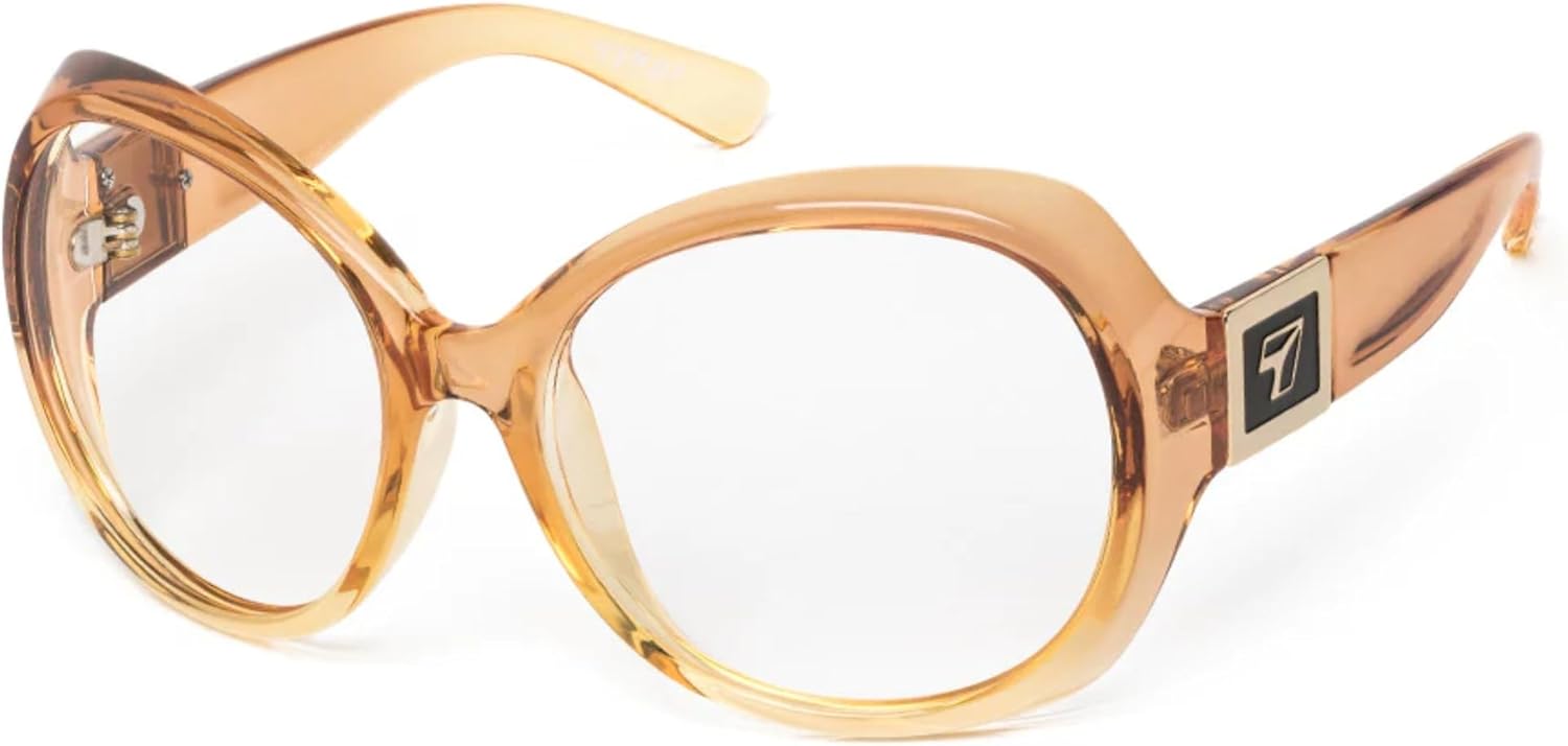 Женские модные солнцезащитные очки 7 EYE LILY с полной оправой, идеально подходят для отдыха на природе, 100% защита от UVA + UVB лучей, Honey Frame/Sharpview Clear Lenses
Женские модные солнцезащитные очки 7 EYE LILY с полной оправой, идеально подходят для отдыха на природе, 100% защита от UVA + UVB лучей, Honey Frame/Sharpview Clear Lenses