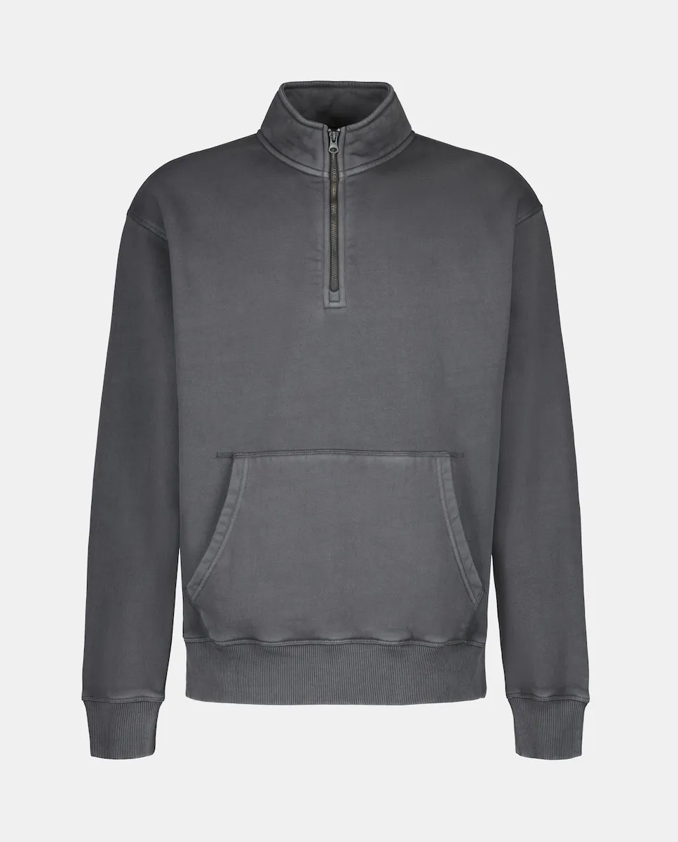 Мужская толстовка с половинной застежкой-молнией Green Coast, антрацитовый
Мужская толстовка с половинной застежкой-молнией Green Coast, антрацитовый