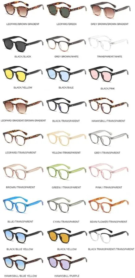 Ретро круглые солнцезащитные очки для женщин, модные очки с заклепками, солнцезащитные очки UV400 для мужчин, панк-очки с леопардовым принтом SZVVBKK, Tea Tea Frame
Ретро круглые солнцезащитные очки для женщин, модные очки с заклепками, солнцезащитные очки UV400 для мужчин, панк-очки с леопардовым принтом SZVVBKK, Tea Tea Frame