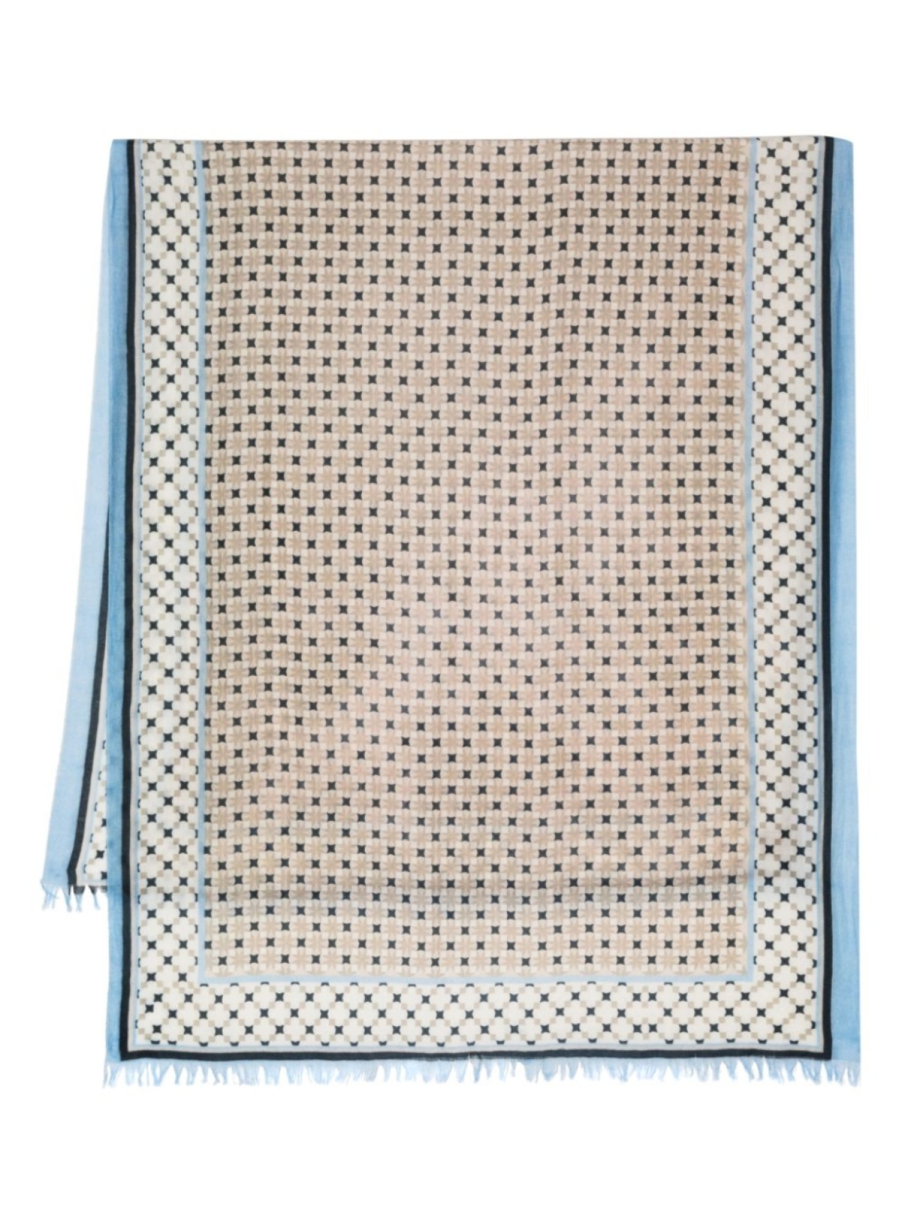 Кашемировый шарф с геометричным принтом N.Peal, нейтральный
Кашемировый шарф с геометричным принтом N.Peal, нейтральный