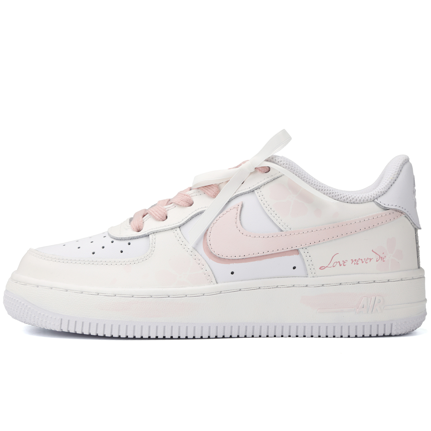 Кроссовки для скейтбординга Air Force 1 Between The Plums с устойчивостью к истиранию и скольжению, детские, унисекс Nike, розовый белый
Кроссовки для скейтбординга Air Force 1 Between The Plums с устойчивостью к истиранию и скольжению, детские, унисекс Nike, розовый белый