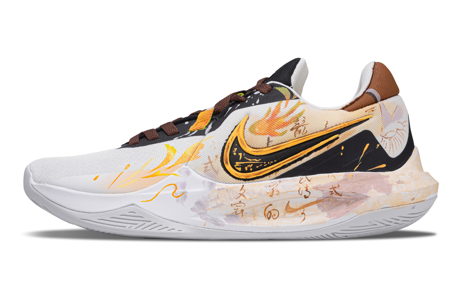 Precision 6 Kim Ga Eul амортизирующие устойчивые к истиранию дышащие низкие баскетбольные кроссовки мужские Gold Nike, оранжевый
Precision 6 Kim Ga Eul амортизирующие устойчивые к истиранию дышащие низкие баскетбольные кроссовки мужские Gold Nike, оранжевый