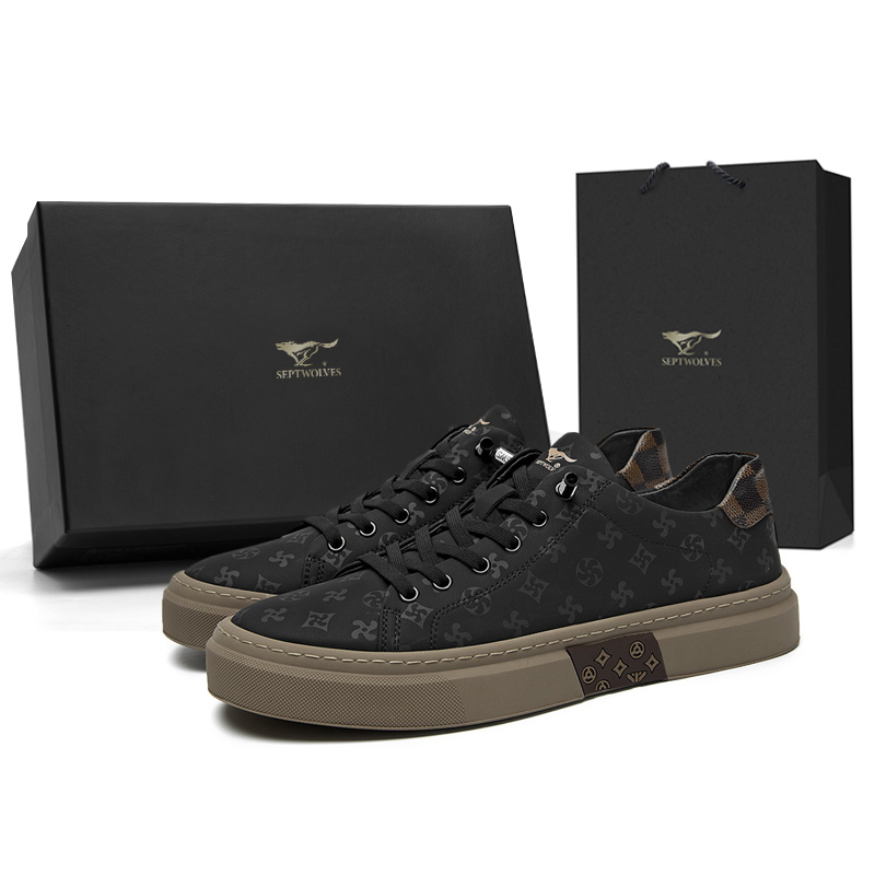 SEPTWOLVES Низкие скейтерские кроссовки мужские черно-коричневые, цвет Black Brown
SEPTWOLVES Низкие скейтерские кроссовки мужские черно-коричневые, цвет Black Brown