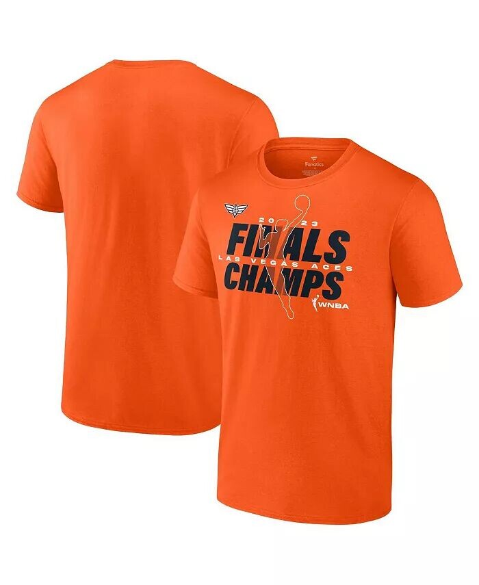 Мужская и женская оранжевая футболка Las Vegas Aces 2023 WNBA Finals Champions Signature Fanatics
Мужская и женская оранжевая футболка Las Vegas Aces 2023 WNBA Finals Champions Signature Fanatics