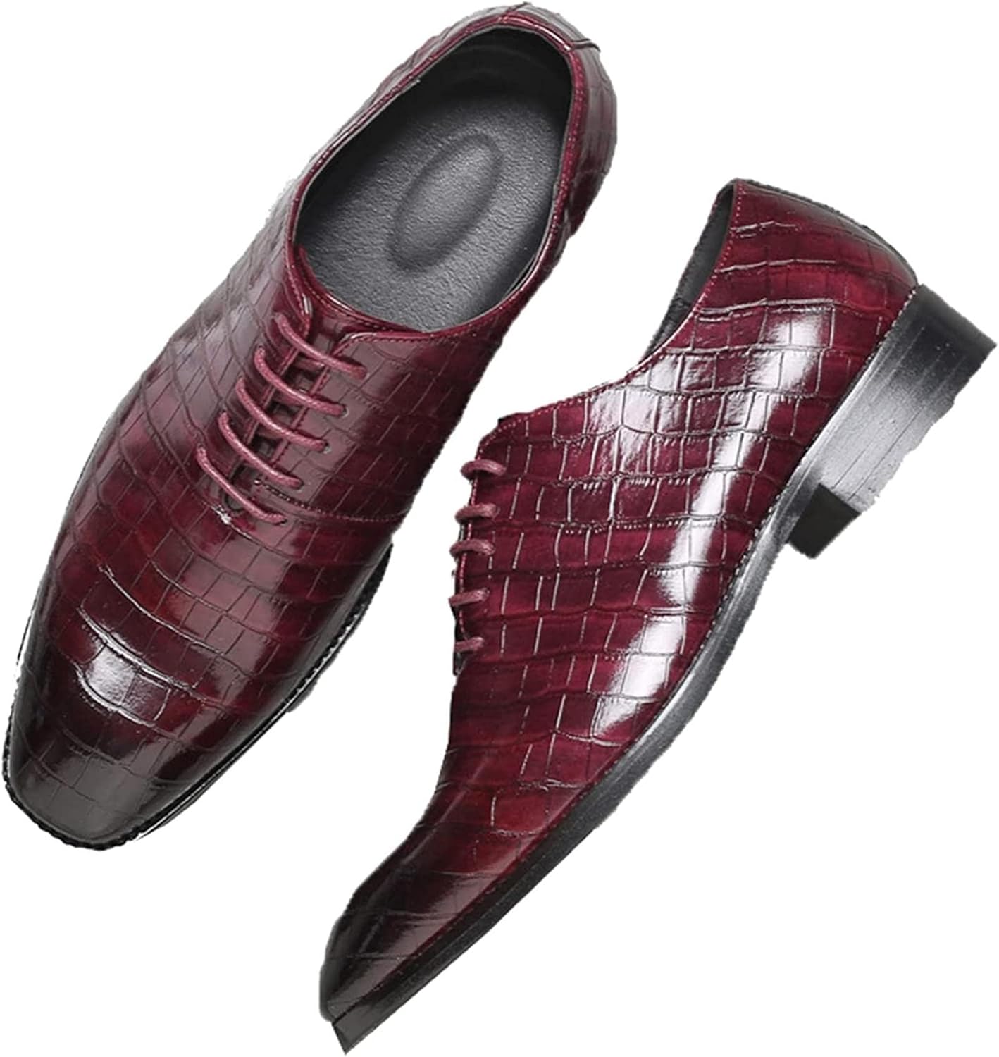 Мужские туфли Yiozoi, легкие, нескользящие, с заостренным носком, шнуровкой, кожаные, для бизнеса, свадьбы, офиса, оксфорды, красный
Мужские туфли Yiozoi, легкие, нескользящие, с заостренным носком, шнуровкой, кожаные, для бизнеса, свадьбы, офиса, оксфорды, красный