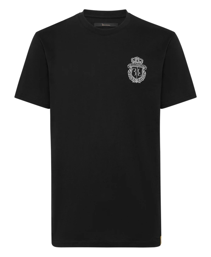 Футболка с круглым вырезом и гербом Billionaire, черный
Футболка с круглым вырезом и гербом Billionaire, черный