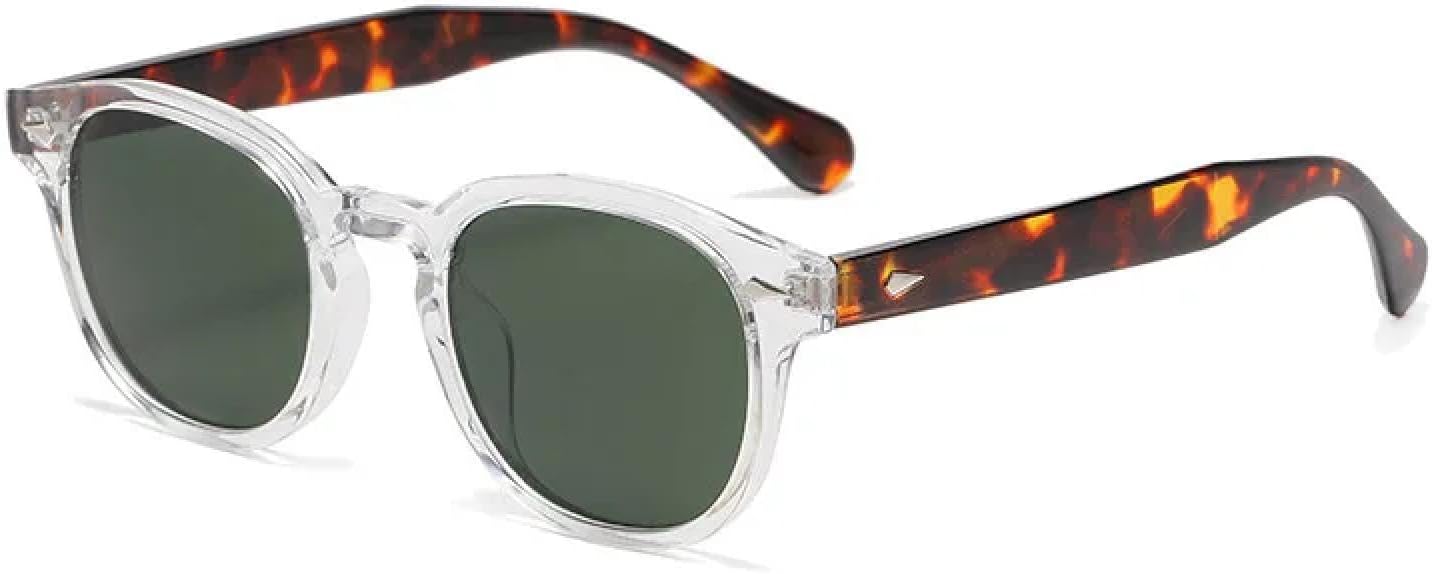 Солнцезащитные очки с защитой от УФ-излучения UV400 | Овальные женские с декоративными заклепками, мужские с прозрачными линзами цвета морской волны, для занятий спортом на открытом воздухе и вождения DSVIGF, Clear Dark Green
Солнцезащитные очки с защитой от УФ-излучения UV400 | Овальные женские с декоративными заклепками, мужские с прозрачными линзами цвета морской волны, для занятий спортом на открытом воздухе и вождения DSVIGF, Clear Dark Green