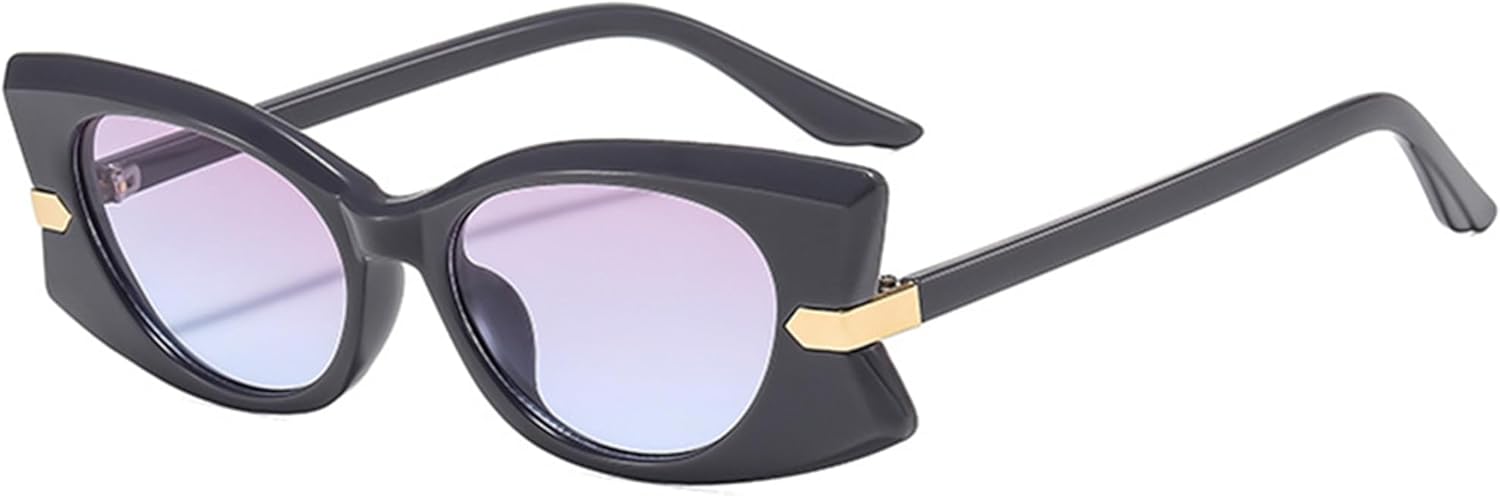 Модные солнцезащитные очки «кошачий глаз» в стиле «бабочка» для женщин, винтажные солнцезащитные очки в стиле Y2K, градиентные черные очки с защитой от УФ-излучения UV400 bullabulling, Gray
Модные солнцезащитные очки «кошачий глаз» в стиле «бабочка» для женщин, винтажные солнцезащитные очки в стиле Y2K, градиентные черные очки с защитой от УФ-излучения UV400 bullabulling, Gray