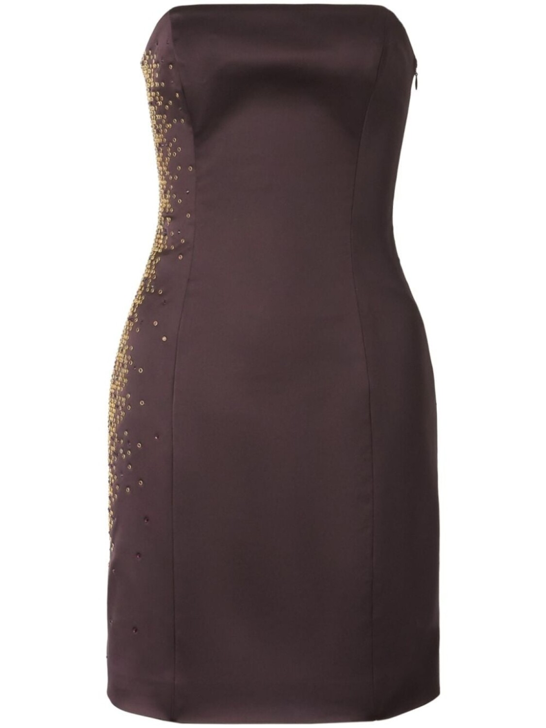 Genny мини-платье с заклепками, коричневый
Genny мини-платье с заклепками, коричневый