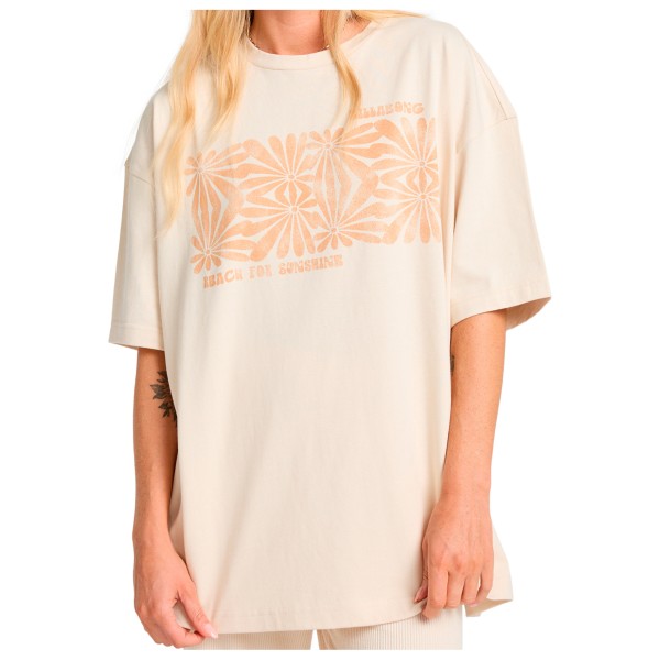 Женская футболка с надписью "Walk across" Billabong, белый
Женская футболка с надписью "Walk across" Billabong, белый