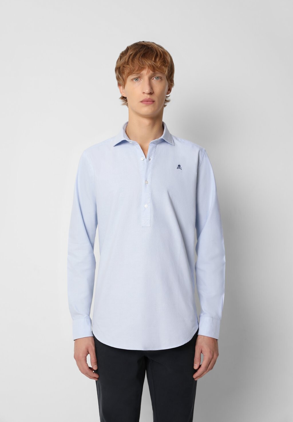 Рубашка Polera Scalpers, небесно-голубая
Рубашка Polera Scalpers, небесно-голубая