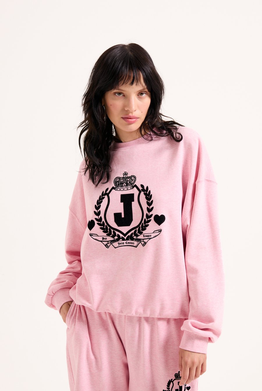 Толстовка Juicy Couture CREST, Pink Marl/Pink
Толстовка Juicy Couture CREST, Pink Marl/Pink