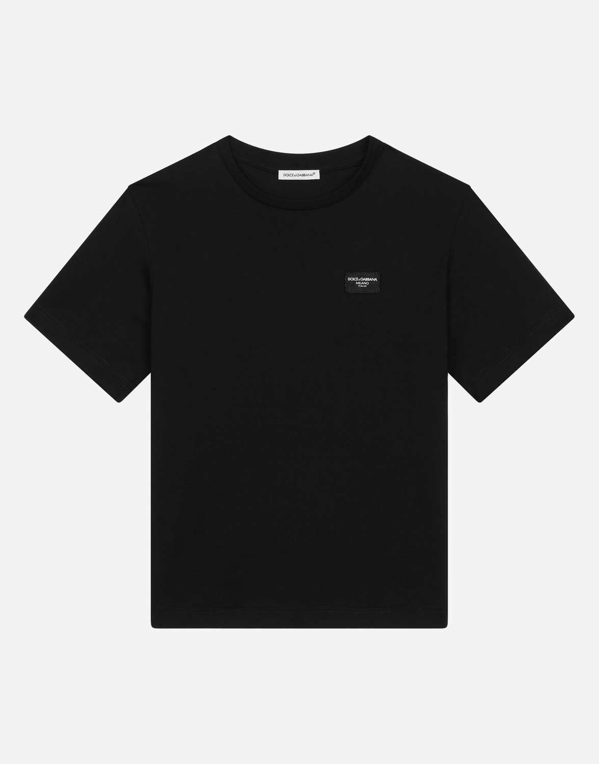Футболка из джерси с логотипной нашивкой Dolce&Gabbana, черный
Футболка из джерси с логотипной нашивкой Dolce&Gabbana, черный