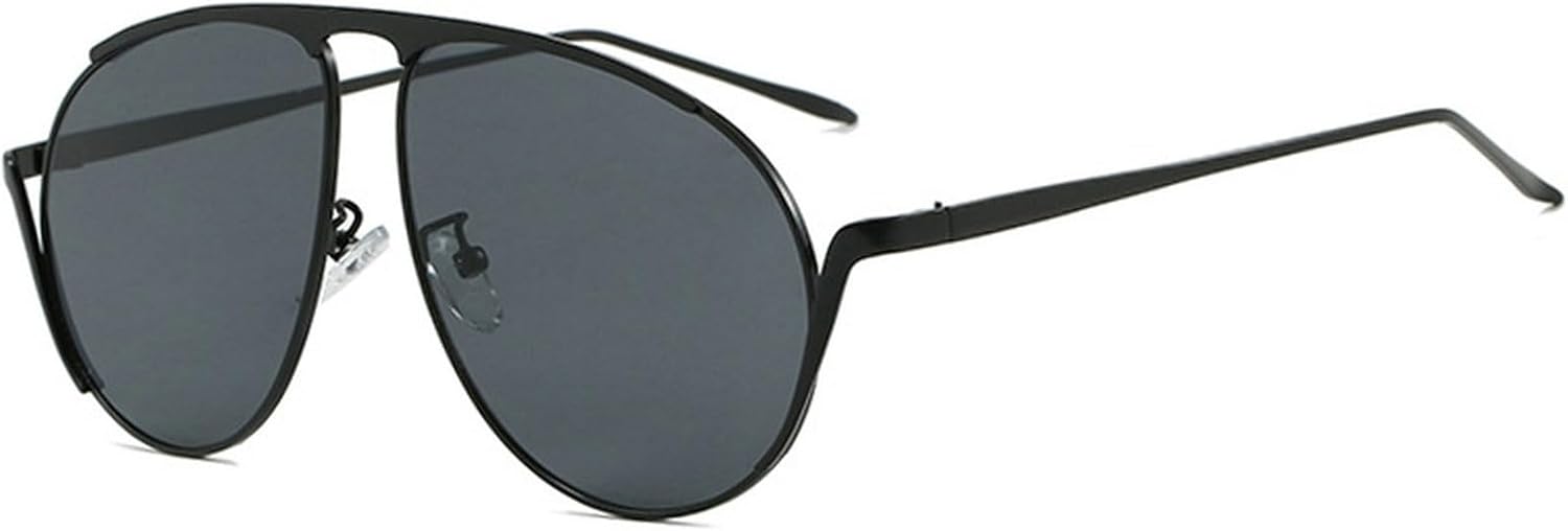 Большие овальные солнцезащитные очки-пилот для женщин, крупная оправа 2025, роскошная винтажная металлическая оправа, защита от УФ-излучения UV400, модные очки для леди mincl, Black
Большие овальные солнцезащитные очки-пилот для женщин, крупная оправа 2025, роскошная винтажная металлическая оправа, защита от УФ-излучения UV400, модные очки для леди mincl, Black