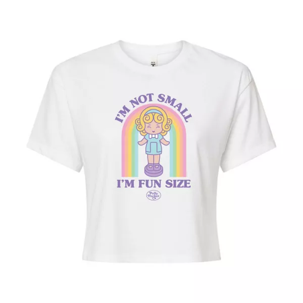 Детская укороченная футболка Fun Size Polly Pocket, белый
Детская укороченная футболка Fun Size Polly Pocket, белый