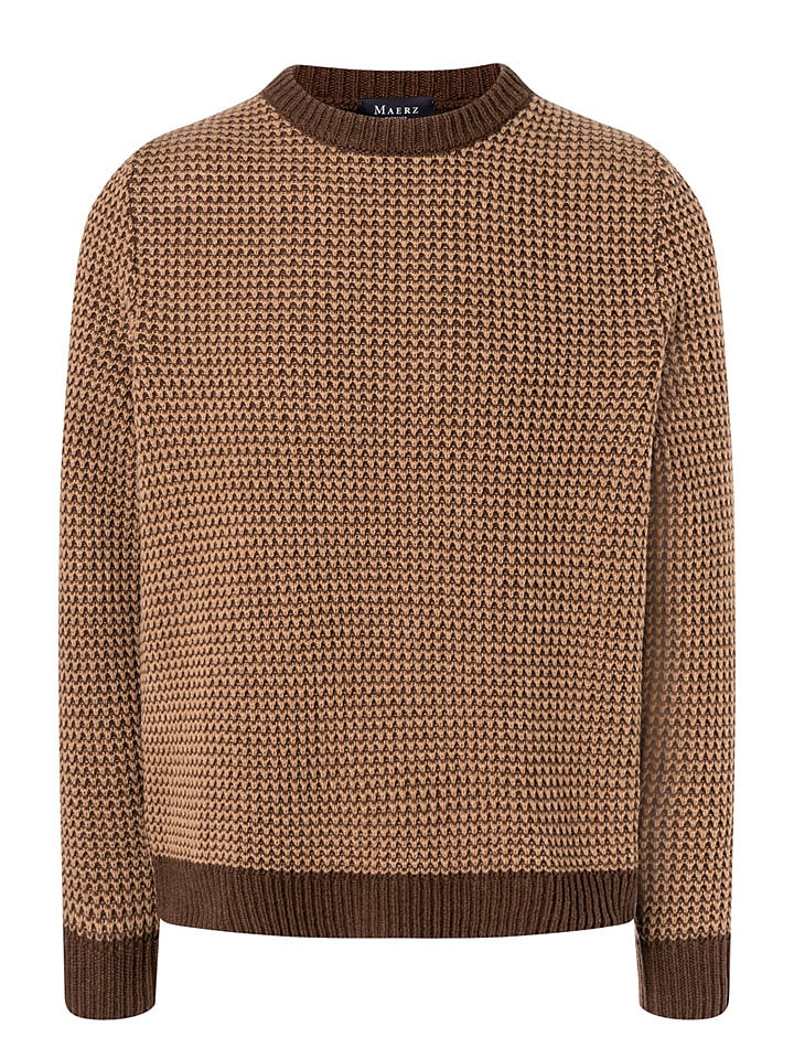 Светло-коричневый шерстяной свитер Maerz Muenchen
Светло-коричневый шерстяной свитер Maerz Muenchen
