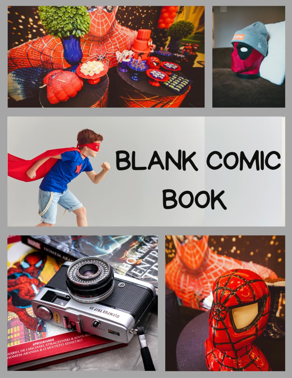Blank comic book: Create your own comics with this comic book (Independently published)
Blank comic book: Create your own comics with this comic book (Independently published)