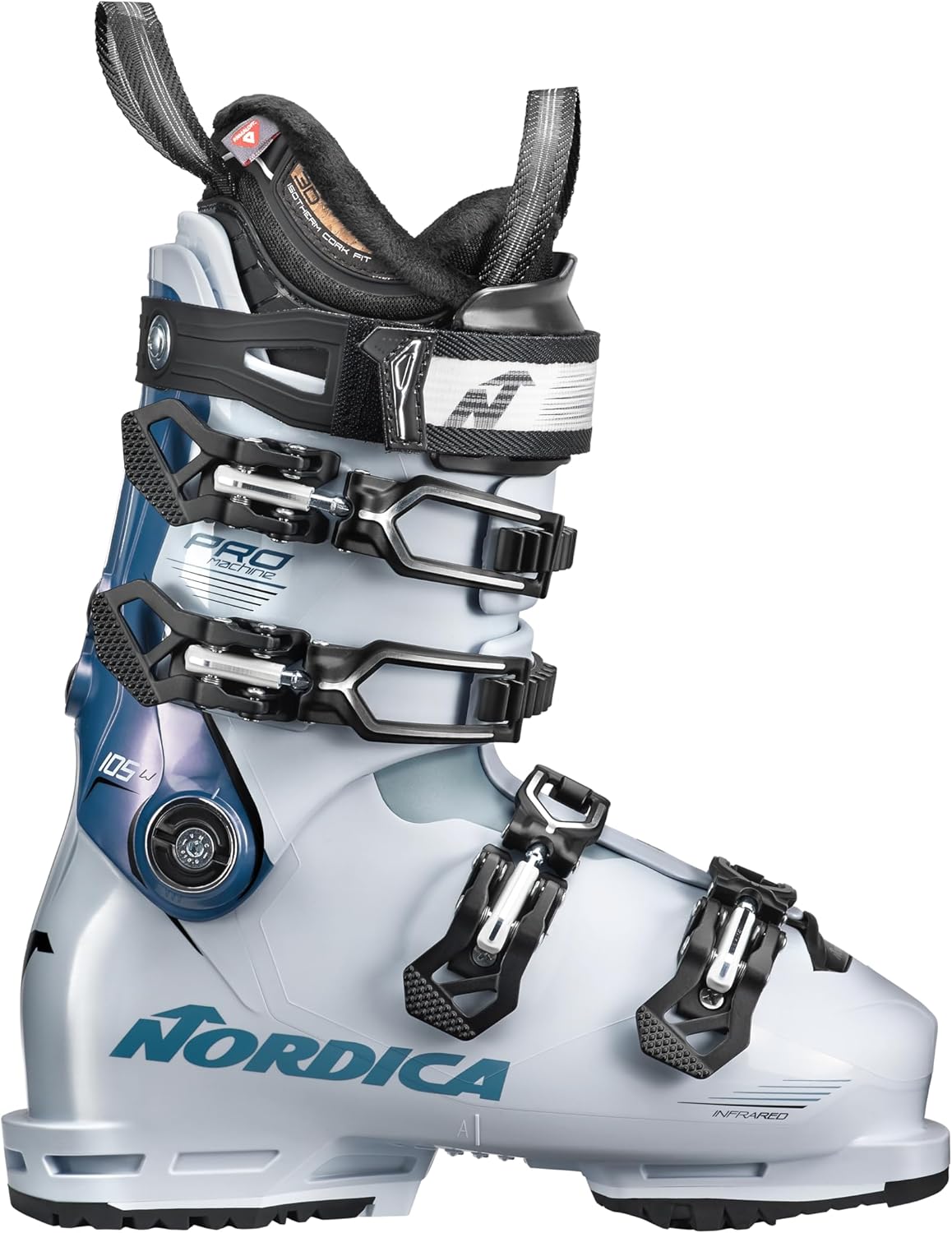 Женские узкие высокопроизводительные горнолыжные ботинки Nordica Promachine 105 W, White / Light Blue / Black, Белый, Женские узкие высокопроизводительные горнолыжные ботинки Nordica Promachine 105 W, White / Light Blue / Black
Женские узкие высокопроизводительные горнолыжные ботинки Nordica Promachine 105 W, White / Light Blue / Black, Белый, Женские узкие высокопроизводительные горнолыжные ботинки Nordica Promachine 105 W, White / Light Blue / Black