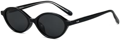 Овальные солнцезащитные очки в маленькой оправе для мужчин, ретро-стиль, круглые солнцезащитные очки для женщин, защита от ультрафиолета UV400, коричневый, серый, унисекс MTZJH, Black
Овальные солнцезащитные очки в маленькой оправе для мужчин, ретро-стиль, круглые солнцезащитные очки для женщин, защита от ультрафиолета UV400, коричневый, серый, унисекс MTZJH, Black