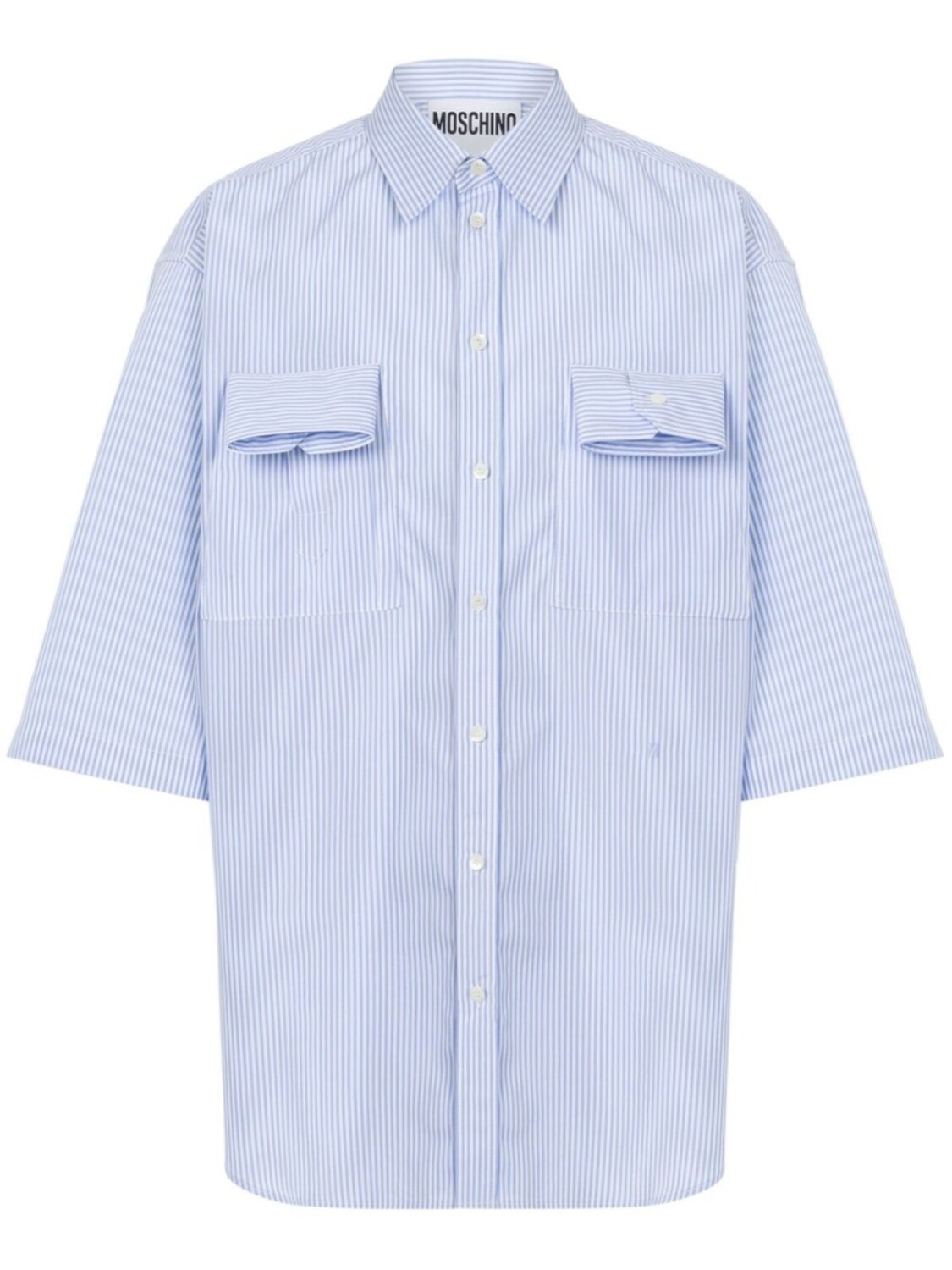 Moschino рубашка с аппликацией, синий
Moschino рубашка с аппликацией, синий