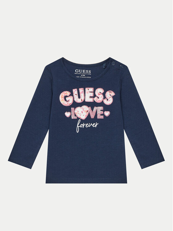 Блуза стандартного кроя Guess, синий
Блуза стандартного кроя Guess, синий