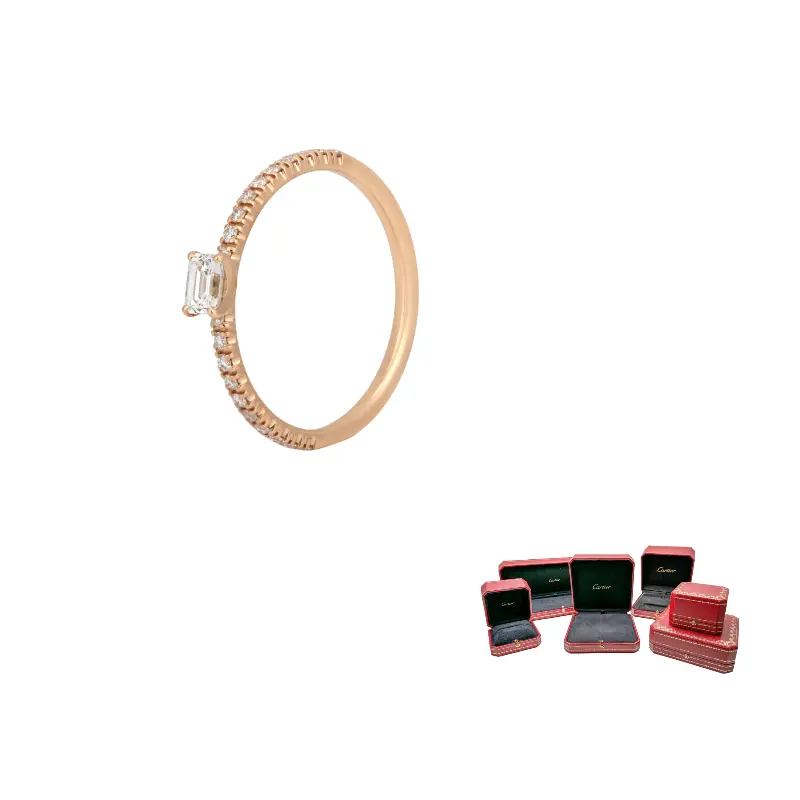 Cartier Кольцо из розового золота 18 карат, женские, розовое золото
Cartier Кольцо из розового золота 18 карат, женские, розовое золото