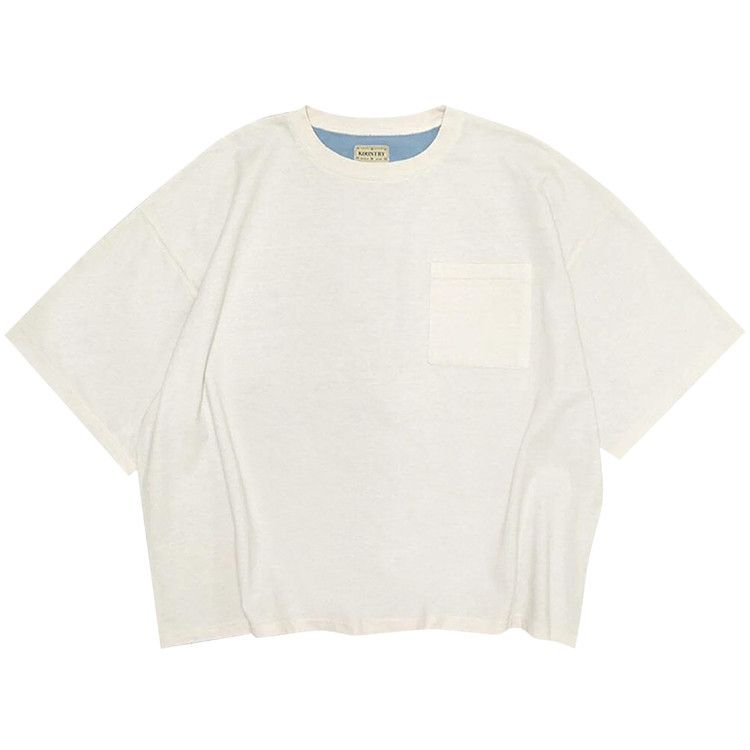 Футболка Kapital Jersey 2Tones Big Pocket T-Shirt (Bone), Ecru/Sax
Футболка Kapital Jersey 2Tones Big Pocket T-Shirt (Bone), Ecru/Sax