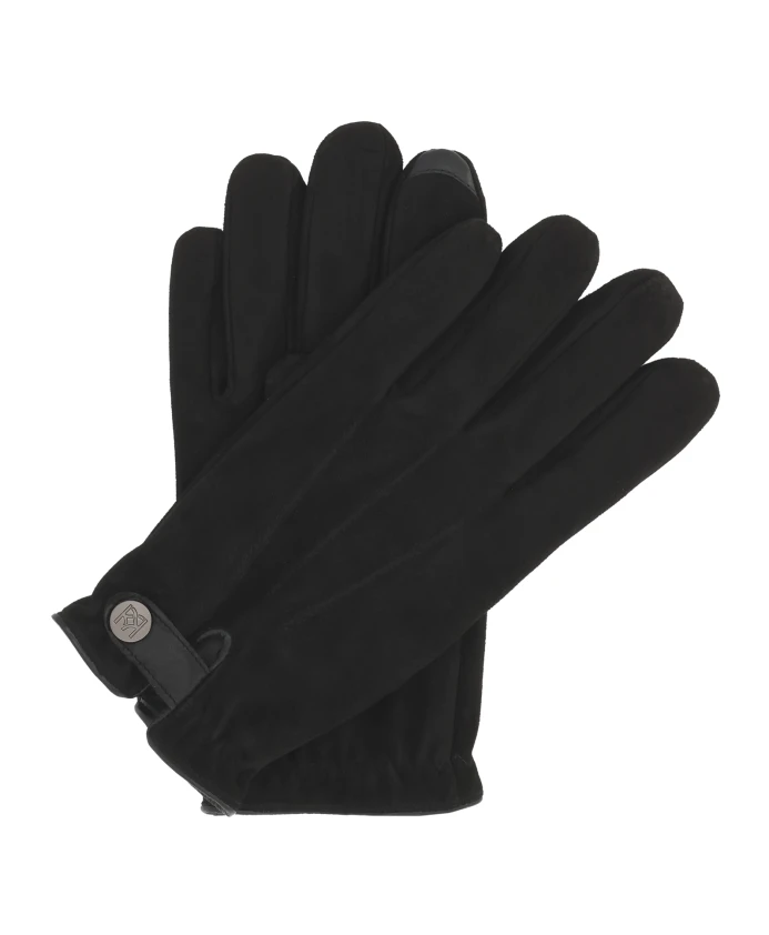 Черные замшевые перчатки с сенсорным экраном Kazar, черный
Черные замшевые перчатки с сенсорным экраном Kazar, черный