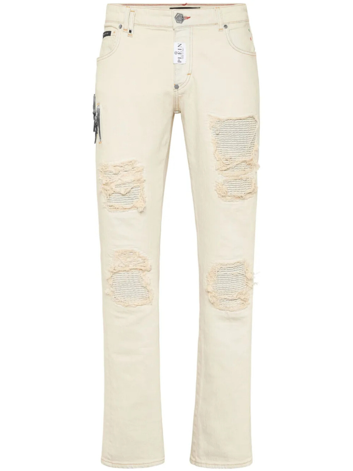 Philipp Plein джинсы с нашивкой-логотипом, нейтральный
Philipp Plein джинсы с нашивкой-логотипом, нейтральный