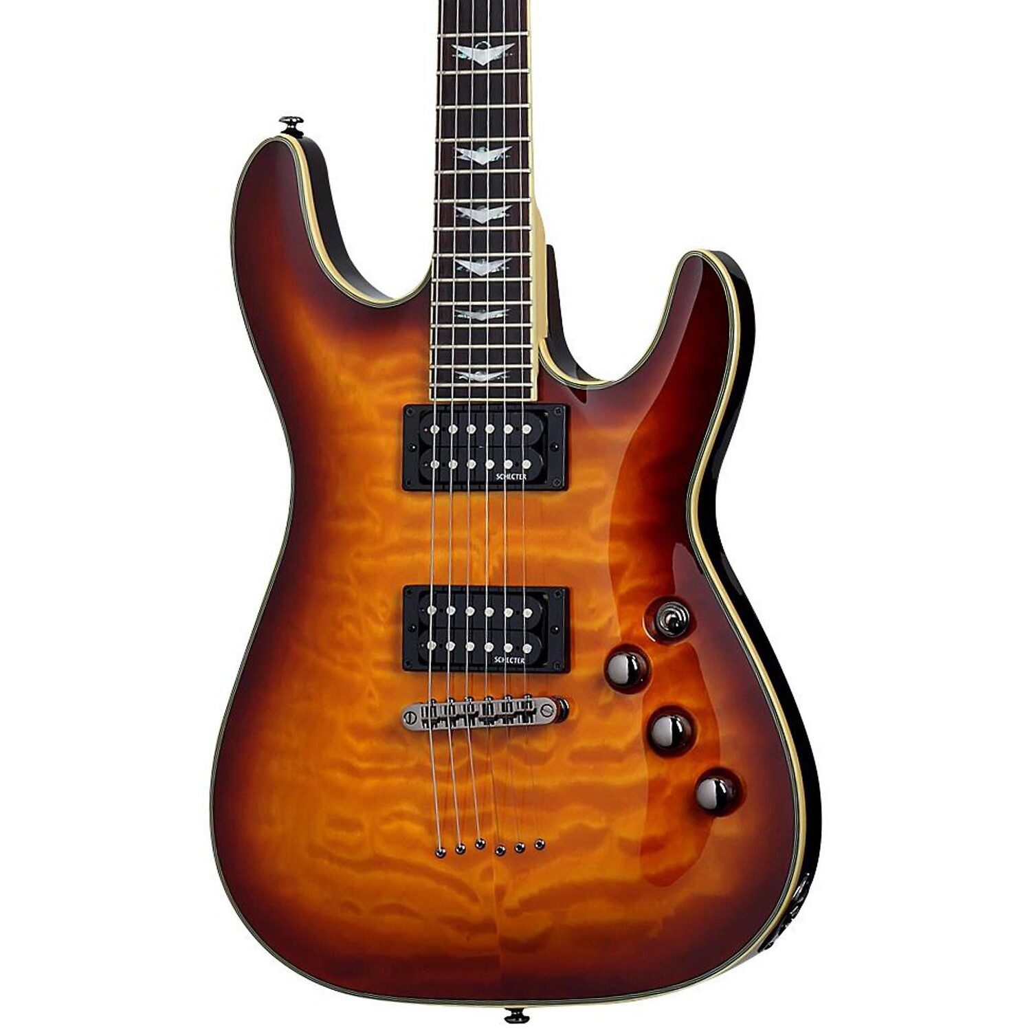 Schecter Guitar Research Omen Extreme-6 Электрогитара Vintage Sunburst
Schecter Guitar Research Omen Extreme-6 Электрогитара Vintage Sunburst