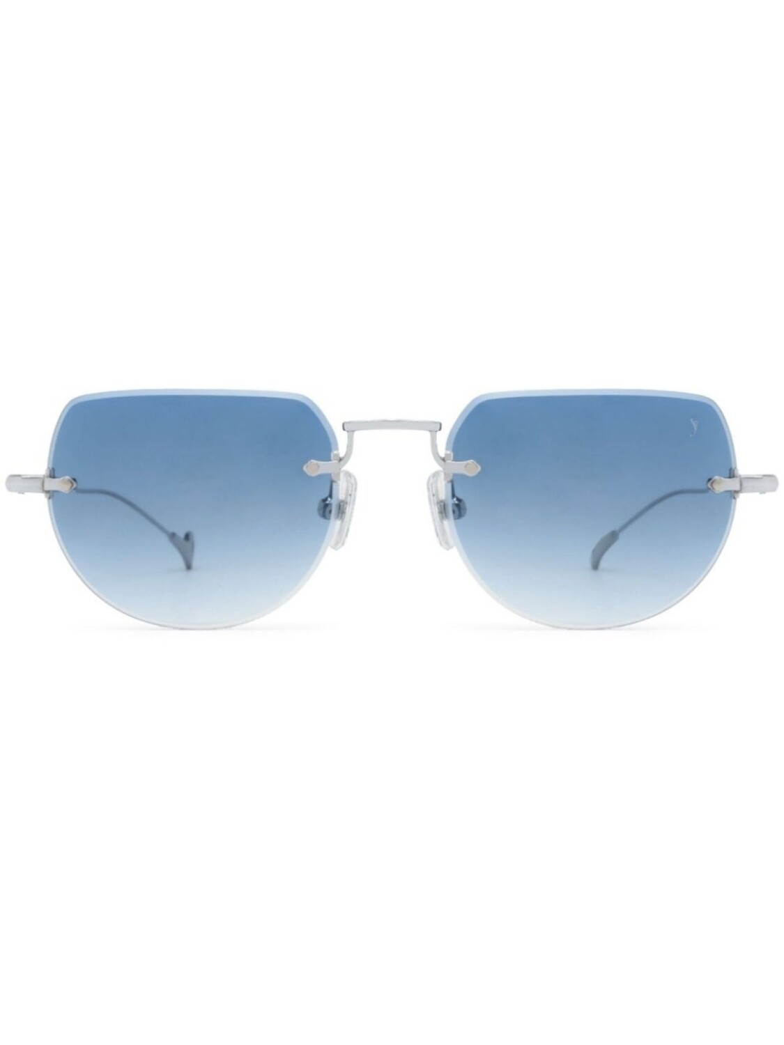 Солнцезащитные очки в геометричной оправе Eyepetizer, серебряный
Солнцезащитные очки в геометричной оправе Eyepetizer, серебряный