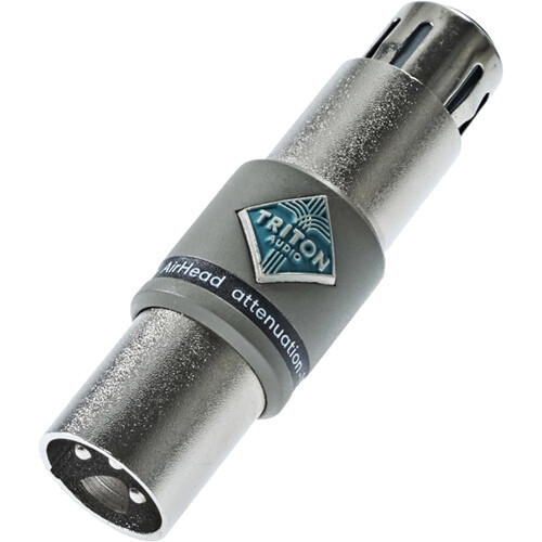 TRITON AUDIO AirHead Passive XLR Microphone Attenuator AIRHEAD
TRITON AUDIO AirHead Passive XLR Microphone Attenuator AIRHEAD