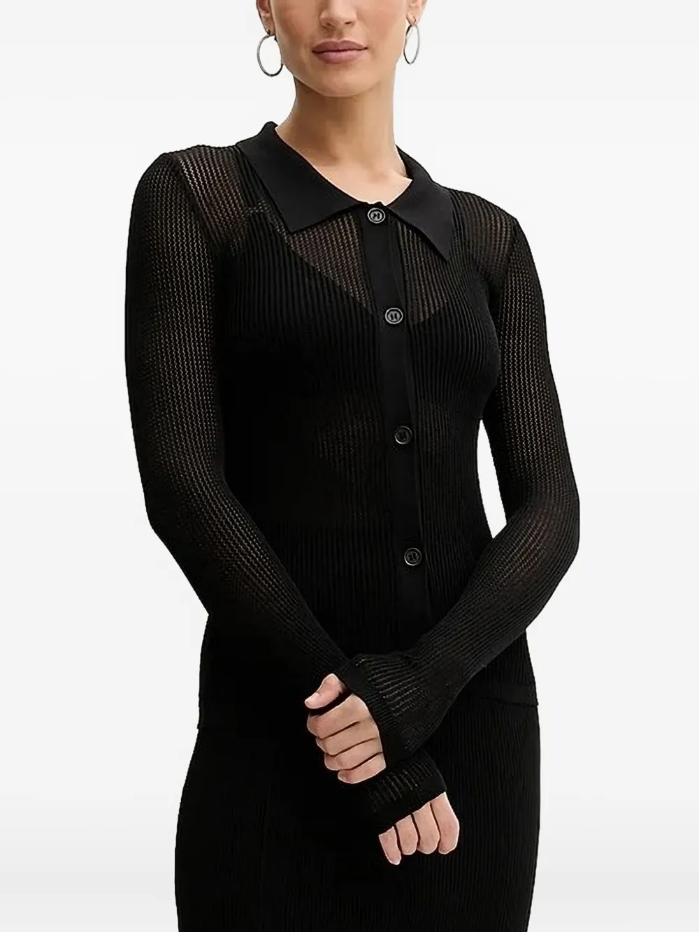 Мини-платье с воротником-поло Silvian Heach, черный
Мини-платье с воротником-поло Silvian Heach, черный