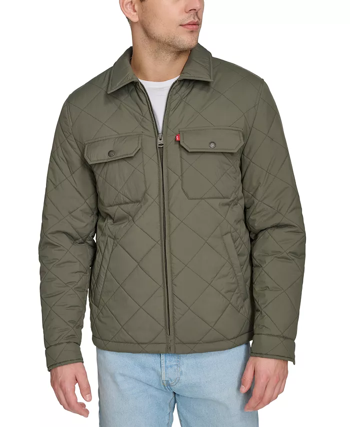 Мужская стеганая куртка Depot Levi's, зеленый
Мужская стеганая куртка Depot Levi's, зеленый
