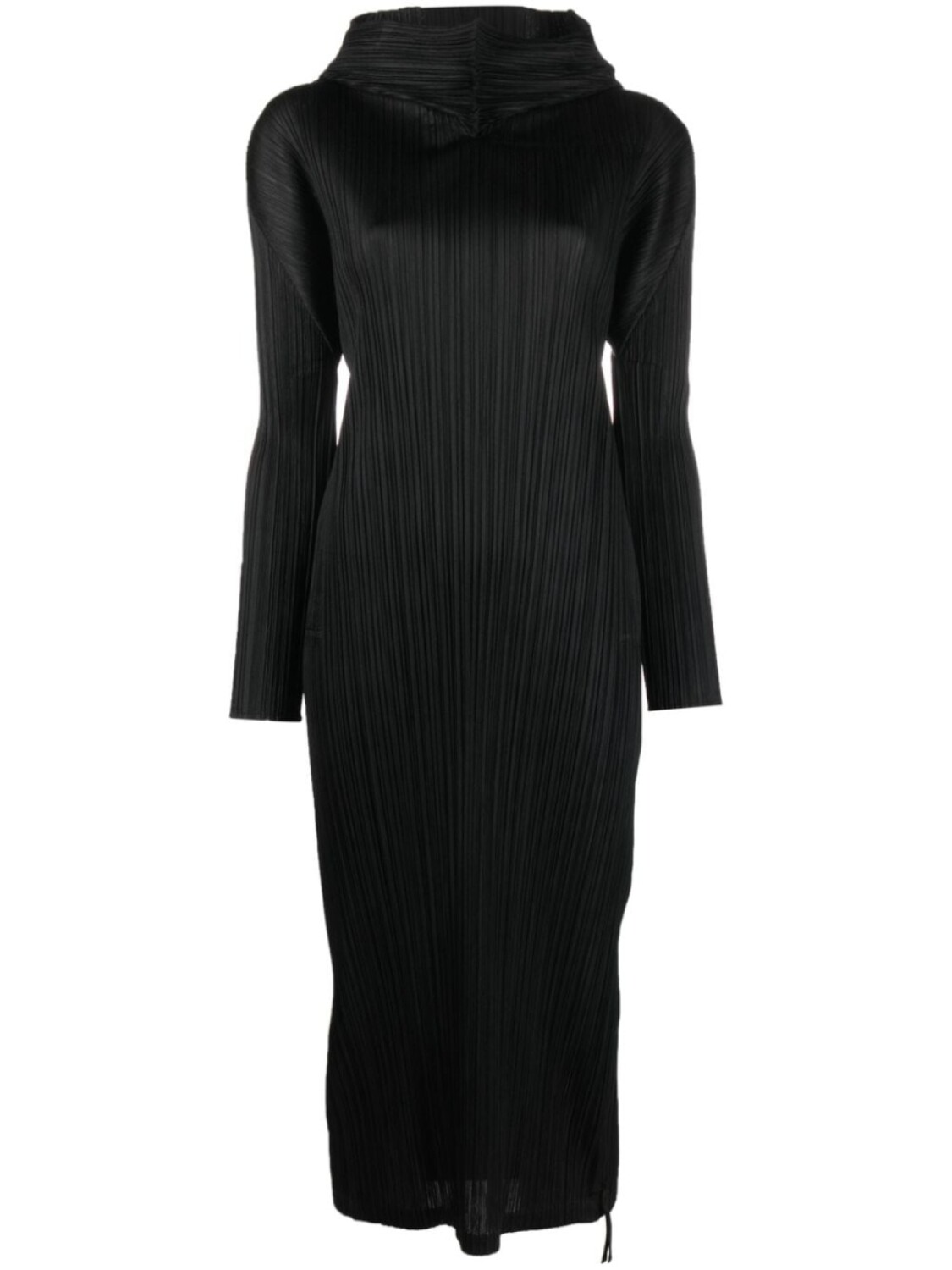 Pleats Please Issey Miyake плиссированное платье с высоким воротником, черный
Pleats Please Issey Miyake плиссированное платье с высоким воротником, черный