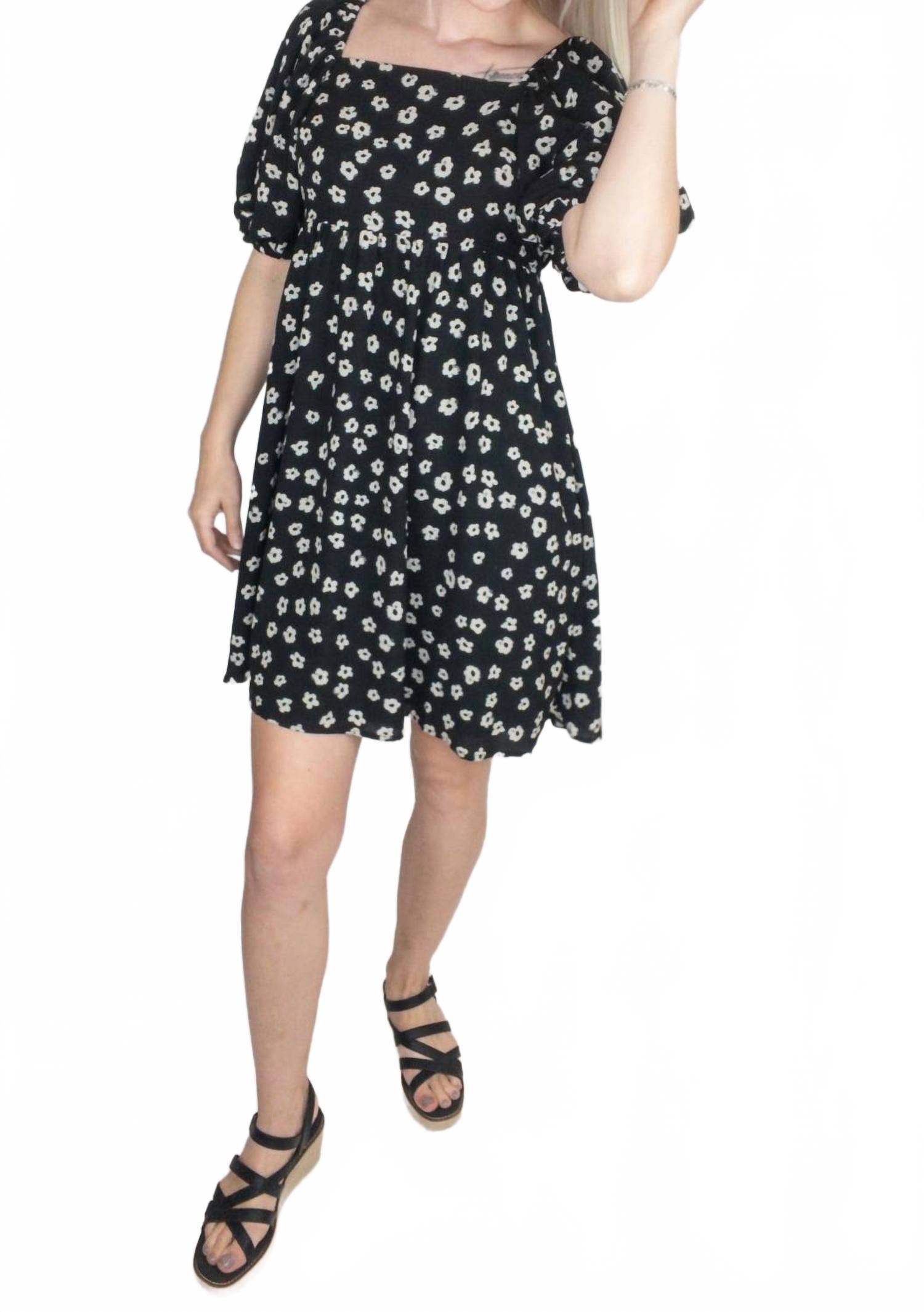 Платье-бэбидолл Tatum в черном цвете Mikarose 
Платье-бэбидолл Tatum в черном цвете Mikarose