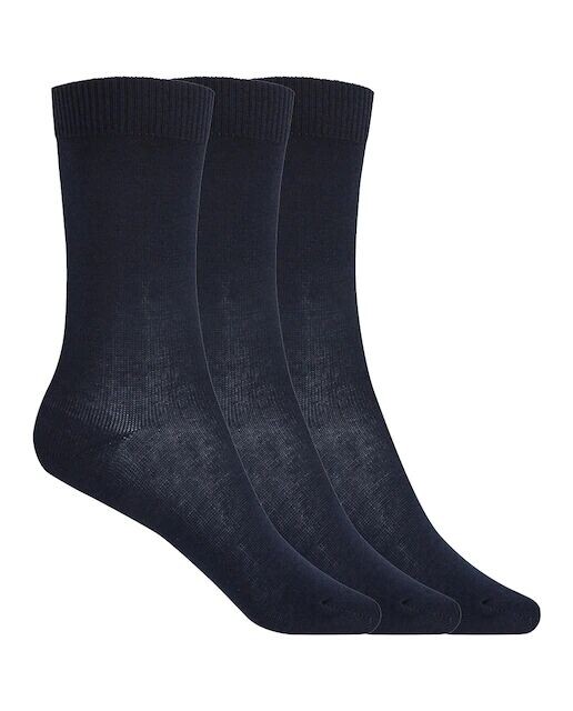 В упаковке 3 пары однотонных хлопковых носков Punto Blanco, темно-синий
В упаковке 3 пары однотонных хлопковых носков Punto Blanco, темно-синий