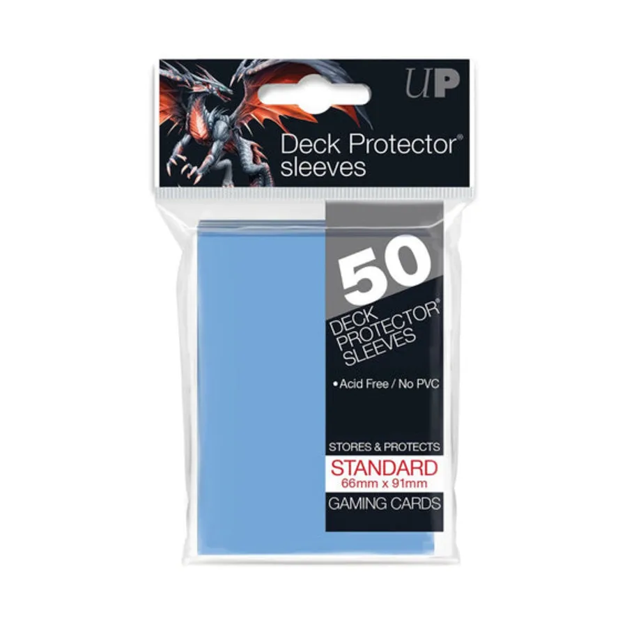 PRO-Gloss Deck Protector — однотонный светло-синий (50), Card Sleeves - Standard - Blue & Purple (Ultra Pro)
PRO-Gloss Deck Protector — однотонный светло-синий (50), Card Sleeves - Standard - Blue & Purple (Ultra Pro)