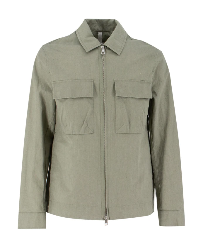Льняная рубашка-пиджак с карманами Duno, зеленый
Льняная рубашка-пиджак с карманами Duno, зеленый