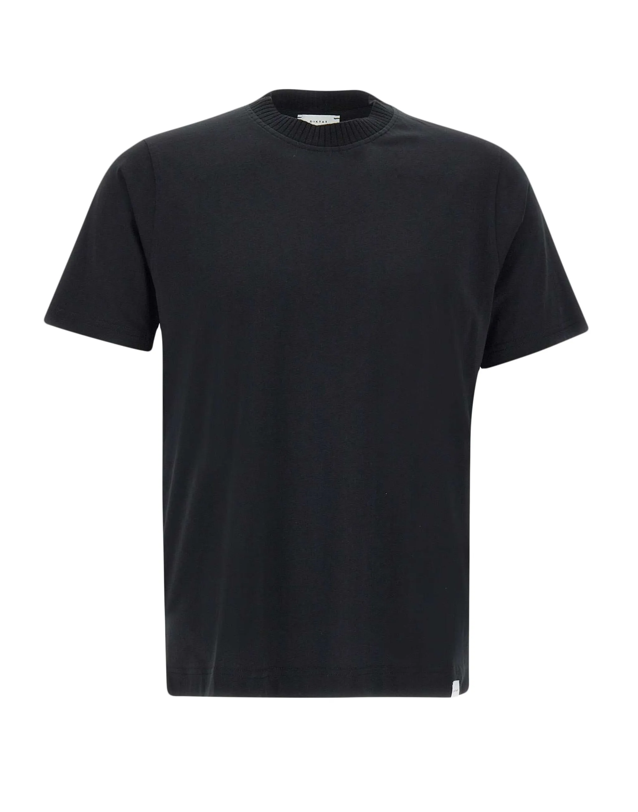 Футболка с отделкой в рубчик Diktat, черный
Футболка с отделкой в рубчик Diktat, черный
