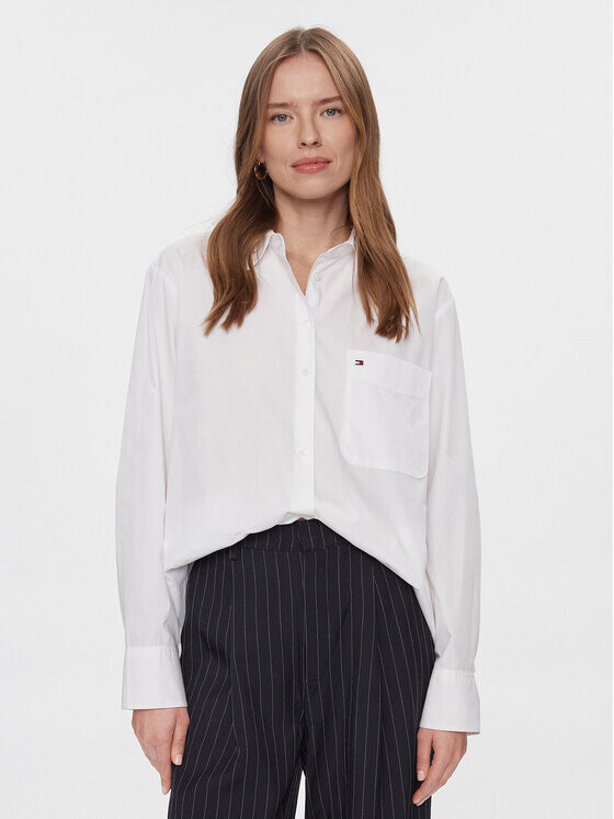 Рубашка стандартного кроя Tommy Hilfiger, белый
Рубашка стандартного кроя Tommy Hilfiger, белый