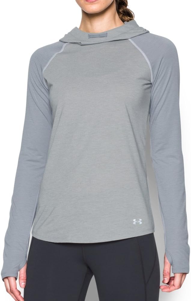 Толстовка Under Armour Women's Streaker, True Gray Heather/ Steel/ Reflective
Толстовка Under Armour Women's Streaker, True Gray Heather/ Steel/ Reflective