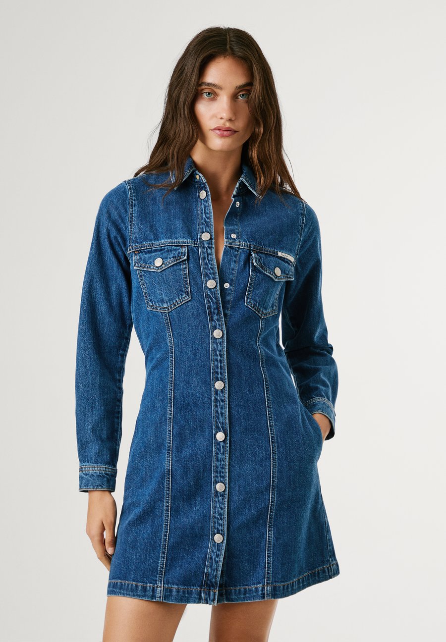 Платье Pepe Jeans Denim dress, Denim/Blue Denim
Платье Pepe Jeans Denim dress, Denim/Blue Denim