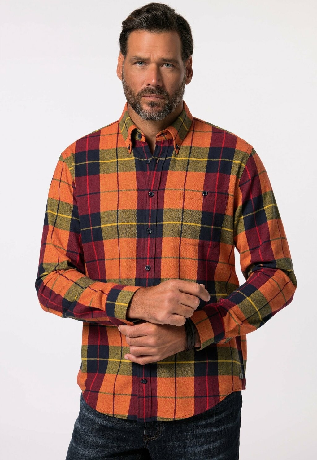 Рубашка MODERN FIT JP1880, оранжевый
Рубашка MODERN FIT JP1880, оранжевый