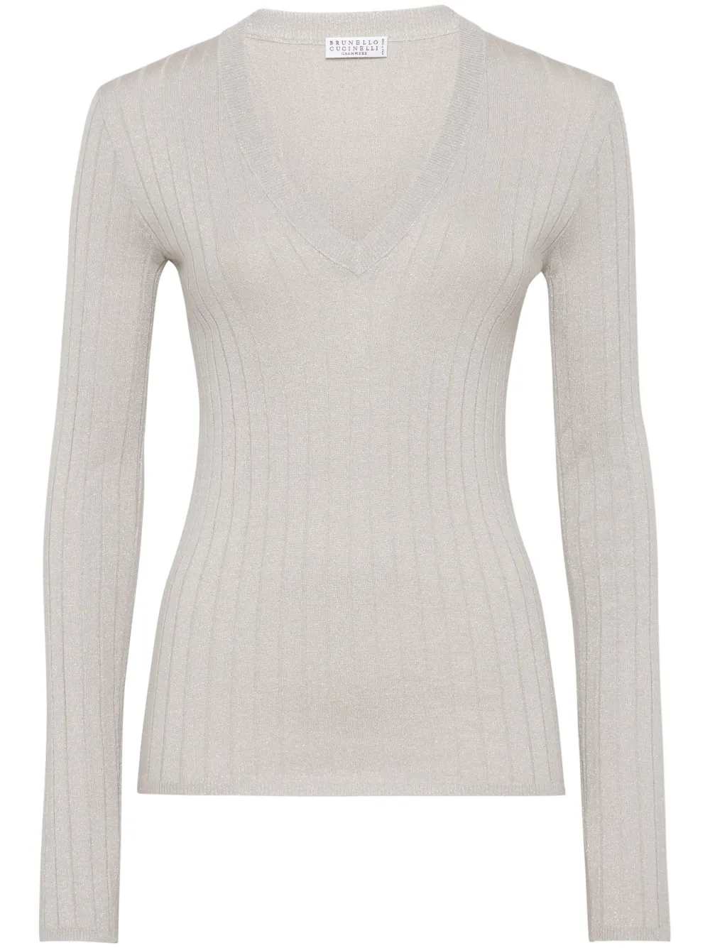 Топ в рубчик Brunello Cucinelli, серый
Топ в рубчик Brunello Cucinelli, серый