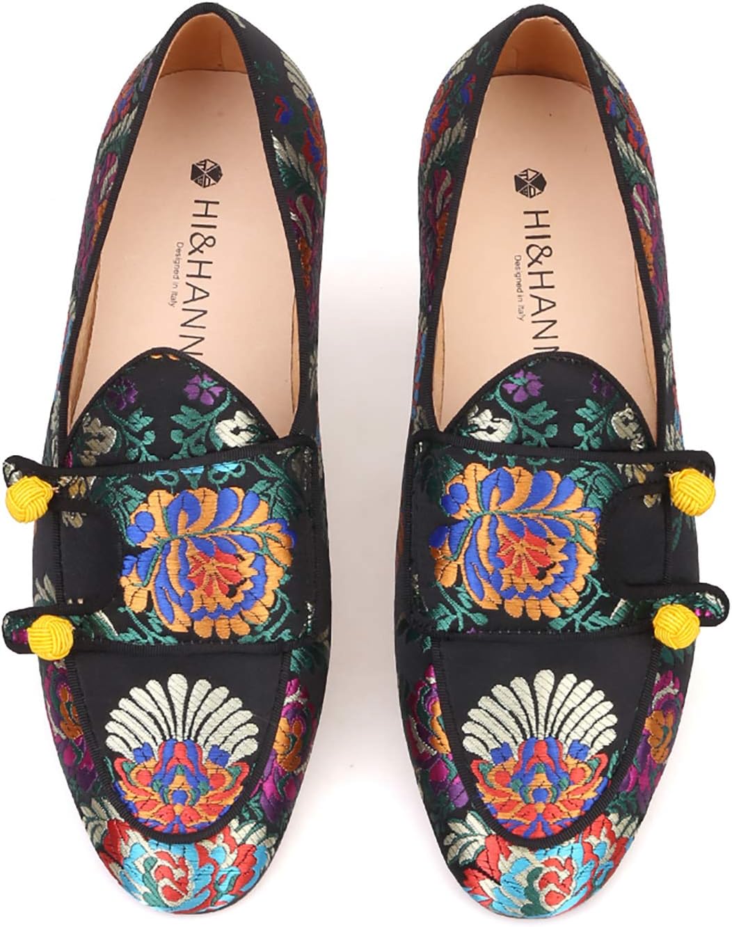 Мужские шелковые туфли HIHANN китайского стиля с цветочным узором, лоферы для мужчин, свадебные и праздничные туфли типа «смокинг» Hi&Hann, черный
Мужские шелковые туфли HIHANN китайского стиля с цветочным узором, лоферы для мужчин, свадебные и праздничные туфли типа «смокинг» Hi&Hann, черный