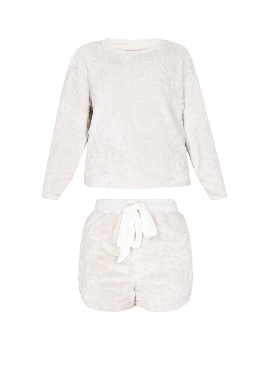 Короткий пижамный комплект faina, светло-серый
Короткий пижамный комплект faina, светло-серый