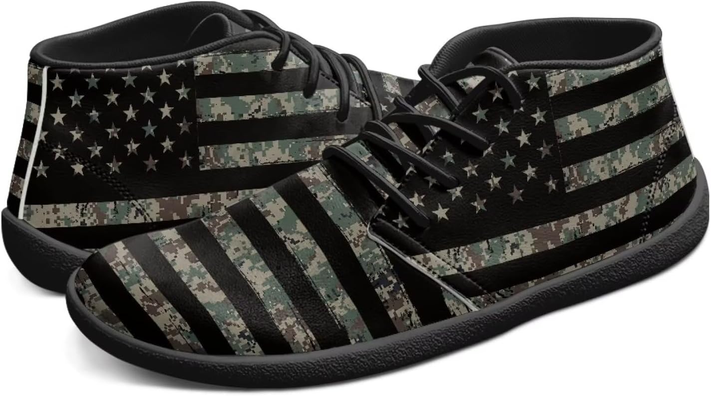 Мужские кроссовки Tomeusey с широкой носочной частью, низкие, босоногого типа, с подошвой с нулевым уклоном, для бега по дороге, повседневные кроссовки и обувь для прогулок, Camo Flag
Мужские кроссовки Tomeusey с широкой носочной частью, низкие, босоногого типа, с подошвой с нулевым уклоном, для бега по дороге, повседневные кроссовки и обувь для прогулок, Camo Flag